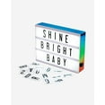 thumbnail image 1 of Ampedco | My Cinema Lightbox - The Mini Rainbow Color Changing Sign With 100, 1 of 7