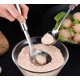thumbnail image 3 of Máquina para hacer bolas de albóndigas Oso de Fresa Acero Inoxidable con Mango Largo, 3 of 5