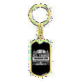 thumbnail image 4 of Can Do All Things Philippians 4:13 Stainless Steel or 18k Gold Premium Swivel Dog Tag Keychain, 4 of 10