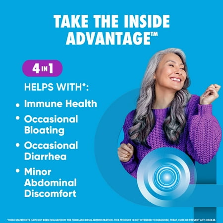 Digestive Advantage Daily Probiotics For Women And Men, Supports Gut Health, 30 Capsules