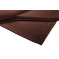 thumbnail image 1 of Crover Collection All Season Thermal Waffle Cotton Queen Blanket 90"x90" Brown with Deep Plain Edge Border Durable and Soft, 1 of 4