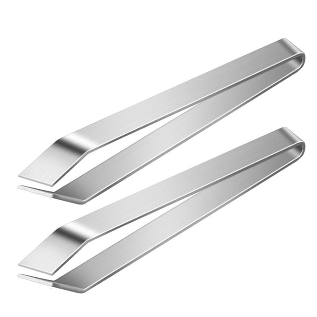 Cajas Runskmd para guardar cosas en la cocina, hueso, hogar, extractor de pescado de acero inoxidable, pinzas, cepillo de limpieza para cocina, comedor y bar (2 unidades)