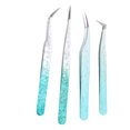thumbnail image 1 of Pinzas De Punta Fina, Pinzas Multifuncionales De Acero Inoxidable Con Cubierta Protectora Para Salón De Belleza, 1 of 7