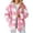 Pink, variant on APEXFWDT Women's Plaid Fuzzy Hooded Jacket Long Sleeve Zip-Up Casual Warm Winter Coat Fall Outerwear with Pockets, for Weekend Shopping,M,Black