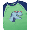 thumbnail image 3 of iXtreme Boys Rash Guard Set - 2 Piece UPF50+ Quick Dry Short Sleeve Swim Shirt & Swim Trunks for Boys, 3 of 7