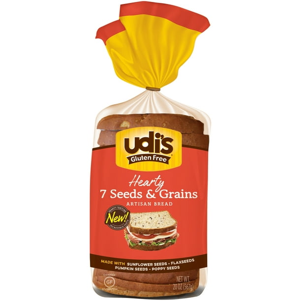 Udi S Hearty 7 Seeds Grains Bread Loaf Oz Walmart Com Walmart Com