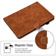 thumbnail image 5 of Dteck Case For Apple iPad Pro 11" 2nd Generation (2020 Released) 11 inch,Magnetic Leather Wallet Card Holder Smart Case Folio Stand Protective Automatic wake/sleep Cover ,Brown, 5 of 6