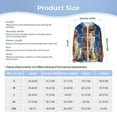 thumbnail image 5 of Cauagu Starry Sky Cloud Dog Print Sun Protection Jacket for Teen,Full-Zipper Long Sleeve Sun Shirts with Pockets UV Hoodie Shirts Outdoor Athletic Jacket-Medium, 5 of 7