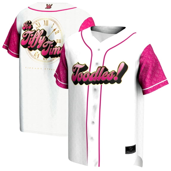Youth ProSphere White Tiffany Stratton Tiffy Time Baseball Jersey