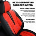 thumbnail image 3 of 2012 for Toyota 4runner Seat Protectors Leather Seat Covers Seat Protection Perfect Fit Driving Comfort Full Seat Access, 3 of 9
