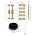 thumbnail image 5 of opvise 1 Set Ingrown Toenail Treatment Breathable No Glue Patch Strips Painless Professional Nail Adjuster Pedicure Tool Toenail Correction Khaki, 5 of 7