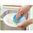thumbnail image 4 of Dish Wash Sponge Silicone Sponge Non-sticky All Purpose Towel Scrubber pack of 4, 4 of 7