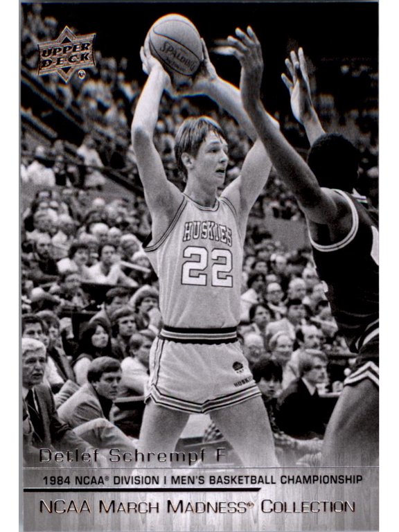 2014-15 Upper Deck March Madness Collection #DS1 Detlef Schrempf NBA Basketball Trading Card