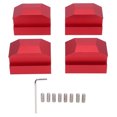 thumbnail image 2 of Coussin de Levage pour Jack, Support de Cric Résistant à la Pression Support Ferme Anti-Fissures Facile à Utiliser Aluminium 4 Pcs pour 6e Génération Camaro 2016 à 2018, 2 of 7