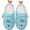 blue, variant on Koi Fish Slippers Soft Fleece Red Carp House Shoes TPR Sole Size 38 39 1Pair