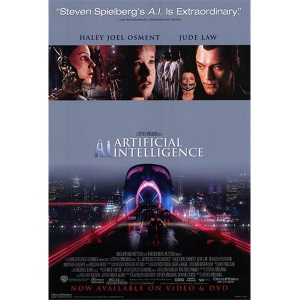 A I Artificial Intelligence Movie Poster 11 X 17 In Walmart Com Walmart Com