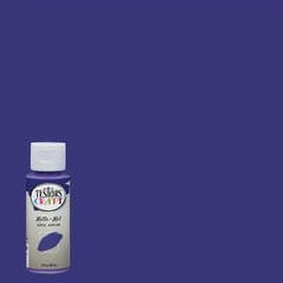 Testors 292425A Acrylic Craft Paint, Matte, Purple, 2 oz, Bottle