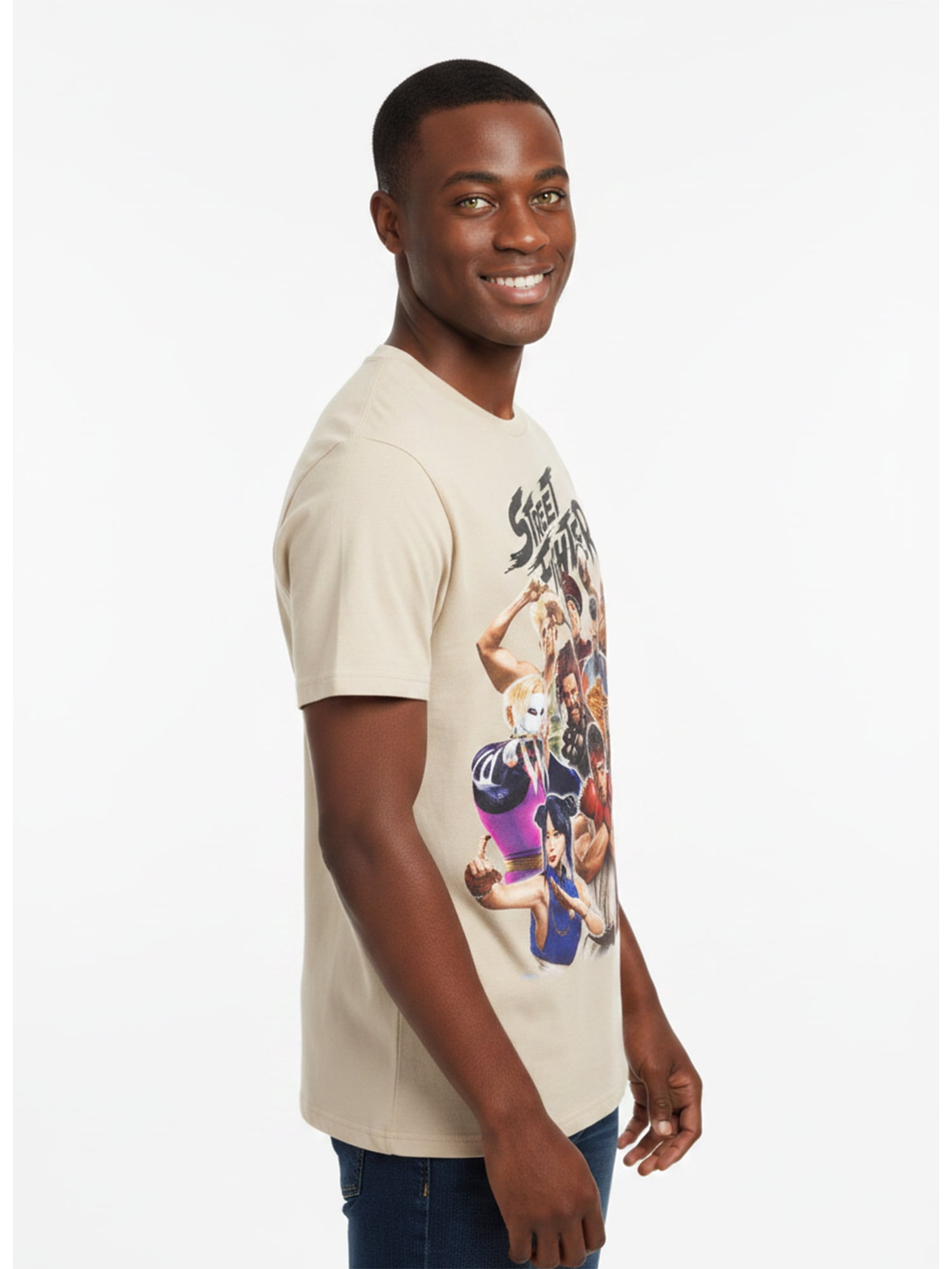 Street Fighter, Men's & Big Men's Graphic Tee, Group Shot, Sizes S-3XL