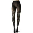 thumbnail image 2 of Music Legs Women's Halloween Town Skeleton 71083 SM, 2 of 4