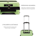 thumbnail image 3 of Set Kit 2 Maletas Houzer 21' y 18' Viaje 4 ruedas 360° DOBLE Llanta verde, 3 of 8
