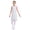 Ivory, variant on Kids Girls Shiny Rhinestone Jazz Latin Dance Dress Backless Ballet Lyrical Gymnastic Leotard Dress Ballroom Dancewear Ivory 6