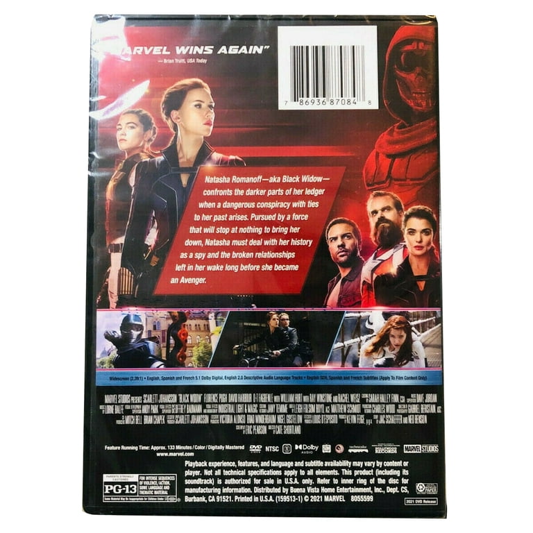 Disney Marvel Black Widow: Action & Adventure DVD Movie - Walmart.com
