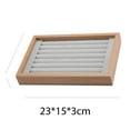 thumbnail image 4 of Wood Jewelry Trays Organizer tray and storage Display Box Holder for Earring Necklace Brooch Rings, 4 of 8