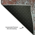 thumbnail image 5 of Addison Rugs Mayfield Premium Machine Washable Transitional Modern Coral Rectangle Rug, 2'6" x 3'10", 5 of 7