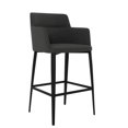 thumbnail image 1 of Williamsburg Modern Upholstered Bar Stool (25-inch/ 29-inch), 1 of 2