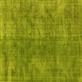 thumbnail image 1 of Ahgly Company Machine Washable Indoor Square Persian Yellow Traditional Area Rugs, 8' Square, 1 of 4