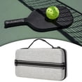 thumbnail image 1 of DYNWAVECA Pickleball Racquet Bag Pickleball Bag Oxford Cloth Practical Pickleball Bag Pickleball Racket Cover for Training Travel gray, 1 of 10