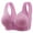 Purple, variant on ,Women's Daisy Supportive Bras Lift Push up Wireless Bra Full Coverage Everyday Bralettes Beige 40