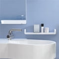 thumbnail image 3 of stanreset 1PC Wall-mounted No drilling Waterproofing Storage Shelf for Bathroom, 3 of 6