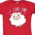 thumbnail image 4 of Inktastic I Love Ewe Cute Sheep Boys or Girls Baby Bodysuit, 4 of 5