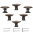 thumbnail image 3 of 6 Pcs Knob Cabinet Door Handle Closet Handles Wardrobe Decorative Knobs, 3 of 8
