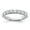 White, variant on Fine Jewelry 14K White Gold 1.50ct. 9 Stone G H I True Light Moissanite Band for Women Size 7