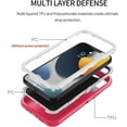 thumbnail image 5 of Heavy Duty Case Designed for iPhone 15 Shockproof Triple Layer Rugged Case 6.1inch, 5 of 6