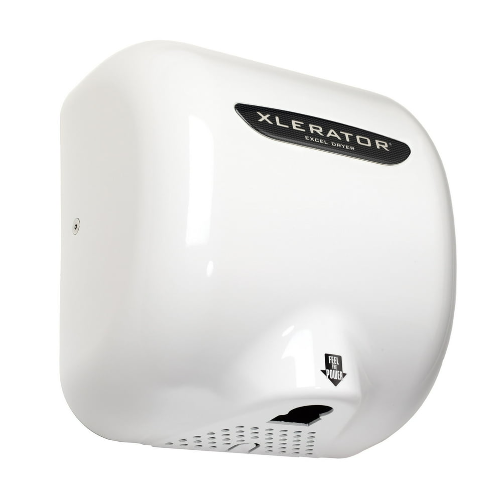 XLERATOR XLBW Automatic High Speed Hand Dryer with White Thermoset