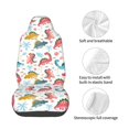 thumbnail image 4 of Wukai Dinosaur Full Set Car Seat Covers with Soft Padding Universal Auto Front Seats Protector and Cushion Mat, 4 of 5