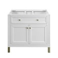thumbnail image 6 of James Martin Vanities 305-V36 Chicago 36" Free Standing Or Wall Mounted Single Basin, 6 of 7