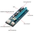 thumbnail image 3 of Ver008S Pci-E A Pcie 1X A 16X Tarjeta Elevadora Fuente De Alimentación Tarjeta Extensora De 6 Pines Con Cable Usb 3.0 Para Tarjeta Gráfica De Video Methold EL010893-00, 3 of 6