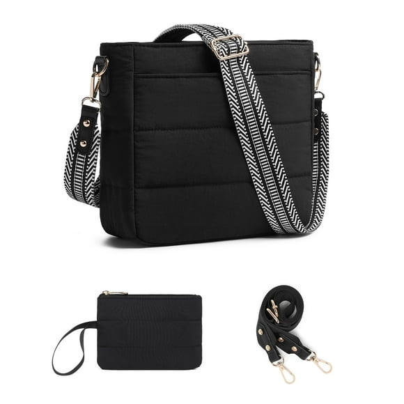 Monedero BAVERGE con bandolera acolchada y acolchada con hombros descubiertos, 2 unidades