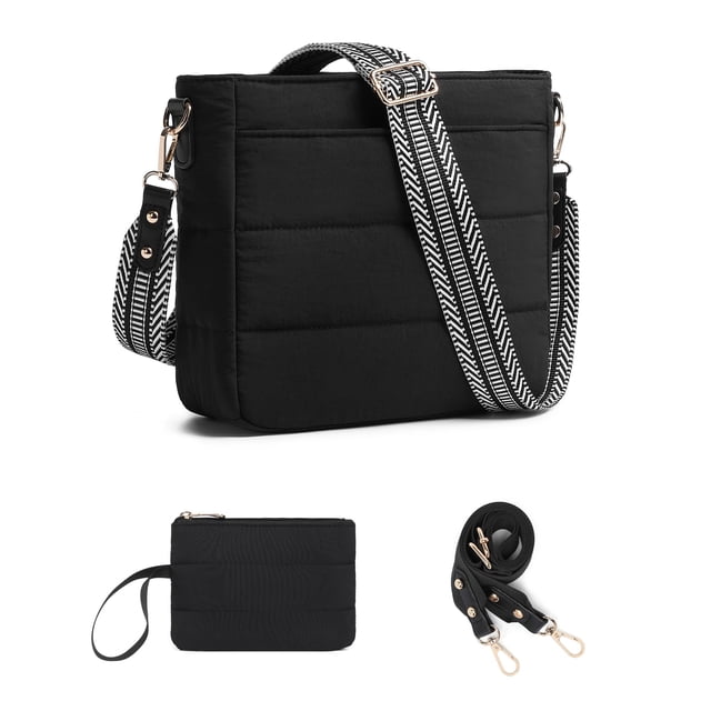 Monedero BAVERGE con bandolera acolchada y acolchada con hombros descubiertos, 2 unidades