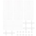 thumbnail image 3 of Milisten 4pcs Fish Tank Divider Panel Aquarium Separator Divider Fish Separator for Aquarium (Suction Cup Included), 3 of 5