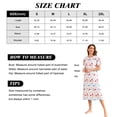 thumbnail image 3 of Loritta Nightgowns for Women Short Sleeve Comfy Womens Nightgown Summer Sleepwear for Women with Hair Rope, S-2XL, 3 of 6