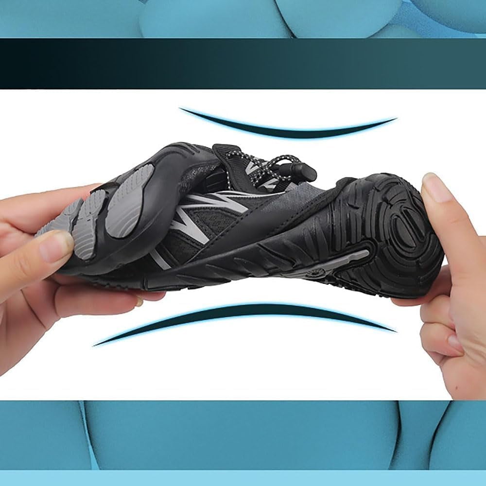 Footwear for Women Men with Neuropathy, Comfortable Lightweight Non-Slip Barefoot Shoes Hiking Shoes
