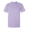 thumbnail image 5 of Gildan Men’s Short Sleeve Crew T-Shirt of 100 Ultra Cotton - Soft, Classic Fit Tee - Orchid, L, 5 of 5