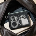 thumbnail image 6 of Small Mesh Travel Pouch Portable Mini Organizer Bag For Sundries Zippered Mesh Cosmetic Bag Lightweight Pouch For Coin Cards And Documents, 6 of 6