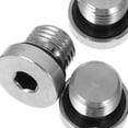 thumbnail image 3 of HAMPPLIES 6Ud Tapones De Acero Inoxidable Para Tubería Con Hexagonal Para Reparación Y Eficaz, 3 of 7