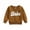 Brown, variant on Musuos Newborn Baby Girls Boys Crewneck Sweatshirts Long Sleeve Babe Print Pullover Top